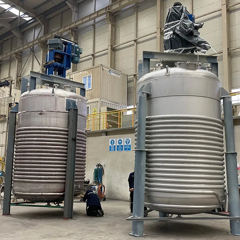 Нержавеющая сталь 2000L резервуар химический пластификатор под ключ проект высокой вязкости реактора