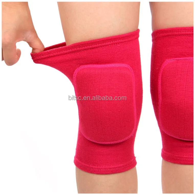 Soft Knitted Nylon Sports Knee Pads Gym Exercise Balance Pad Yoga Dance Knee Pad