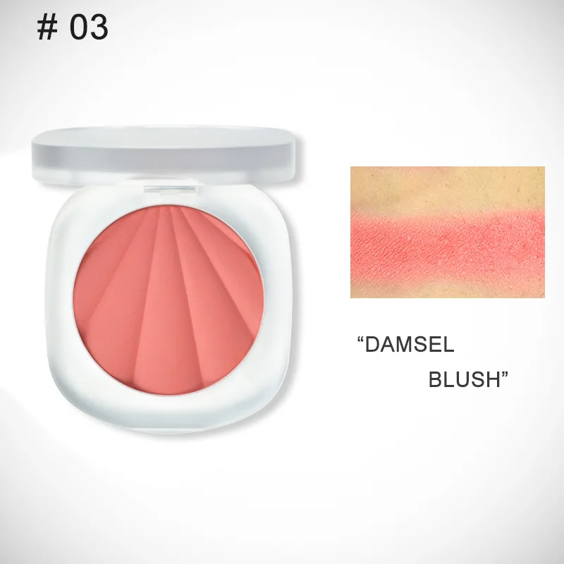 Wholesale Low Moq No Label 5 Color Make Up Blusher Cream Blush Custom Logo Powder Blush Single Cream Blusher