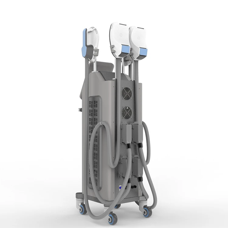 High intensity electromagnetic ems sculpting hiemt machine ems 4 handles body sculpting building muscle HIEMT