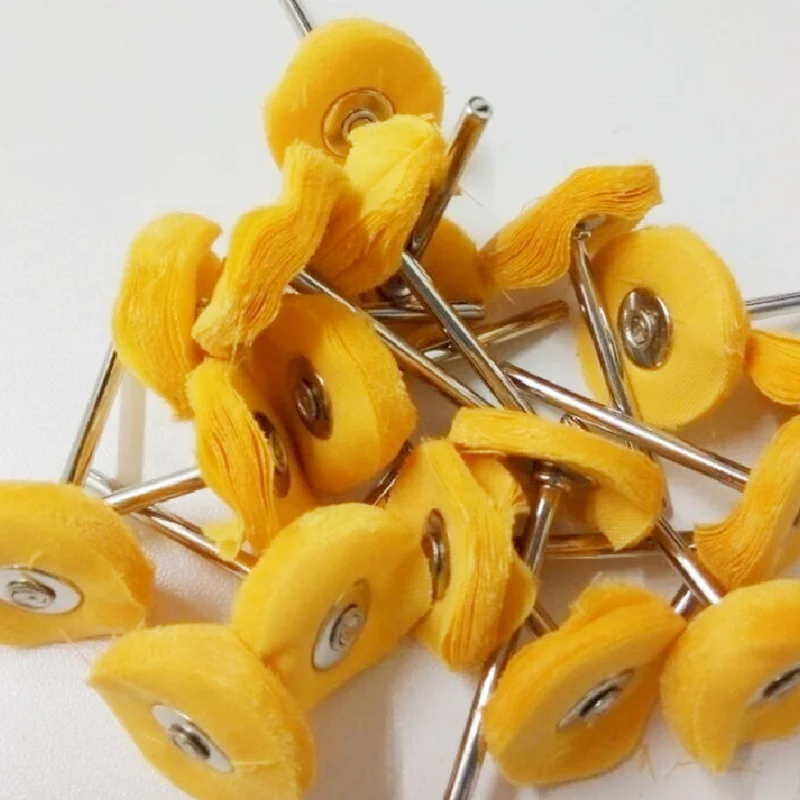 Cheap polishing cloth wheel Cotton grinding head Rotary grinder Accessories Jewelry Mirror polishing 3.0MM