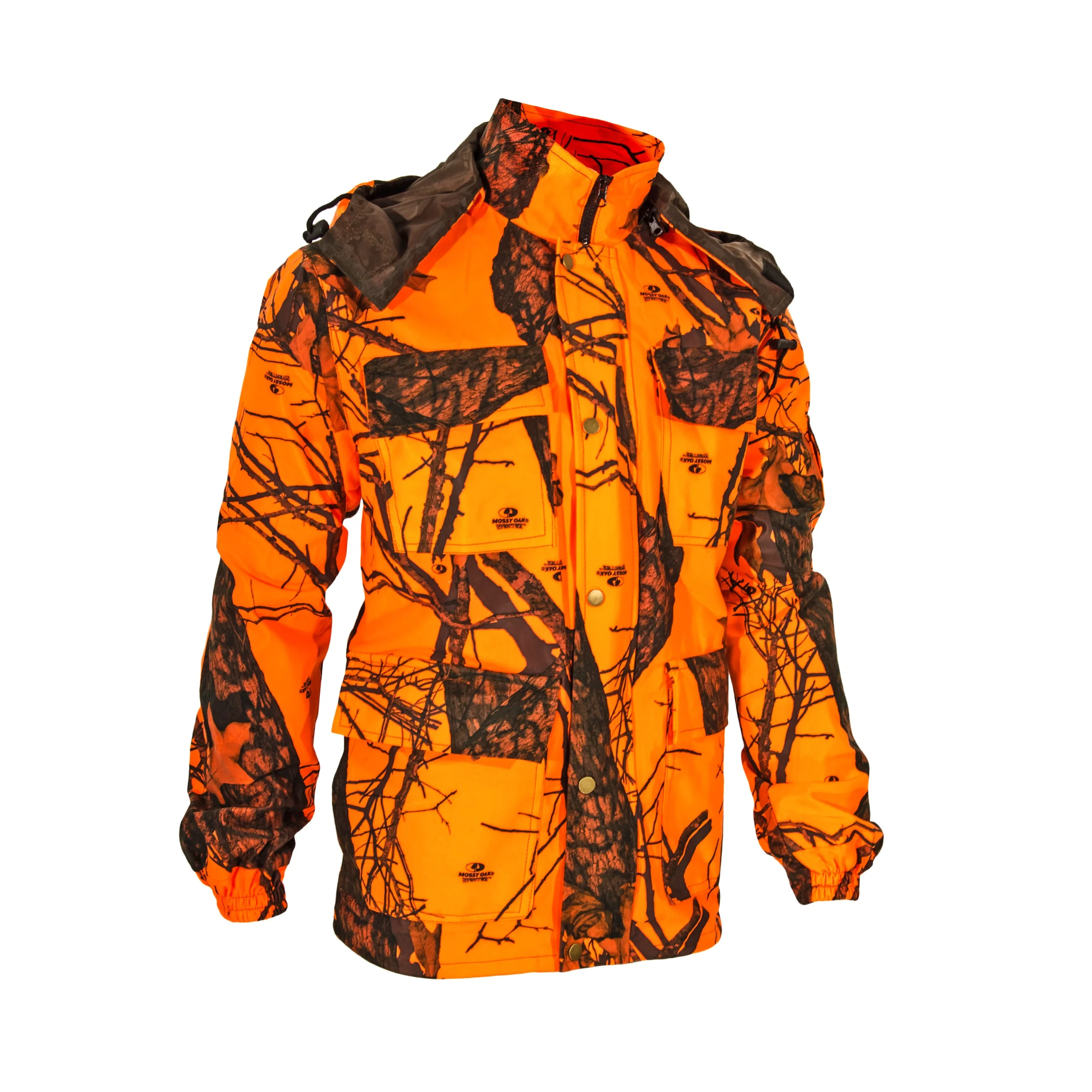 2020 hunting waterproof blaze orange camo clothing for men from BJ Outdoor
