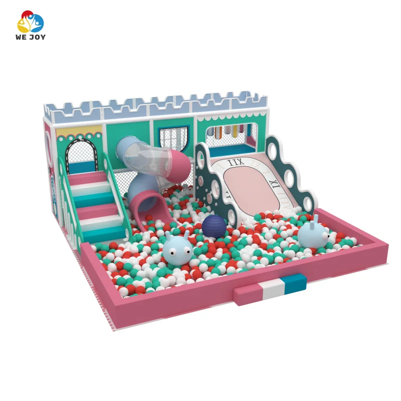 25 square Meters Customized Soft Play Equipment Indoor Playground Commercial Set Kids Slides Park Games