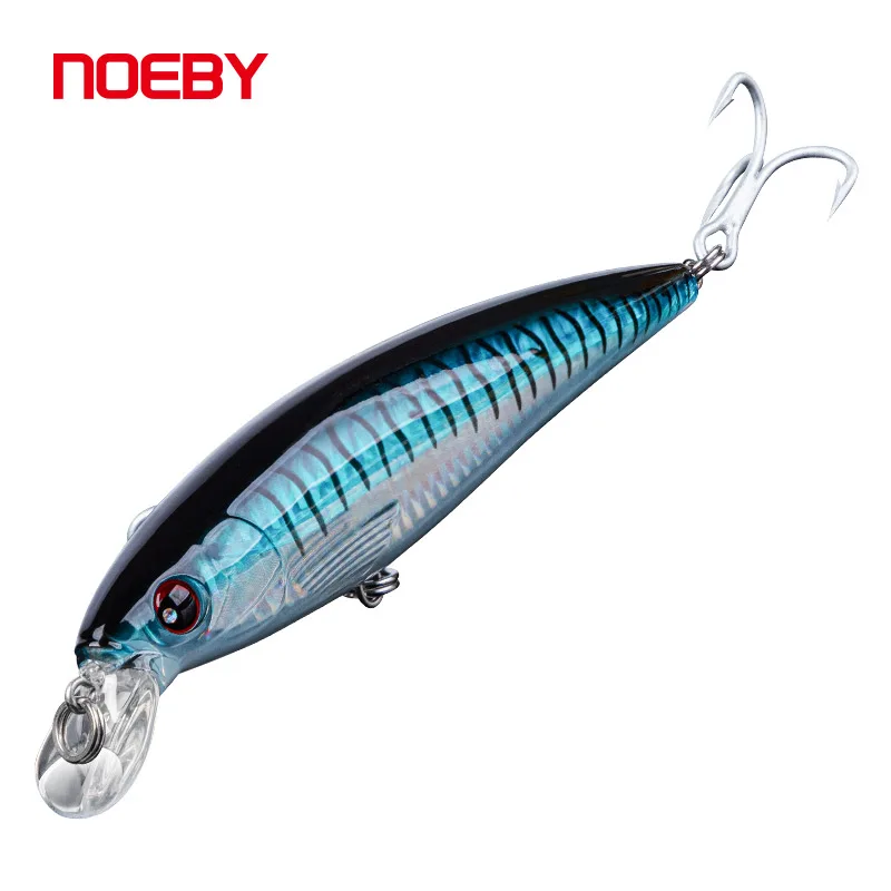 Noeby 140mm 39g Floating Minnow Lure Saltwater Jerk Bait Tackle Hard Plastic Lure