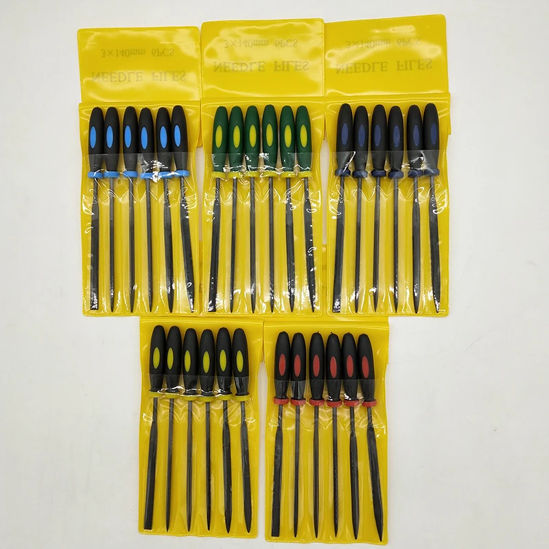 Hot selling best price Needle File Set Diamond File (6 pcs) HIGH CARBON STEEL PRECISION) Hand Metal Tools