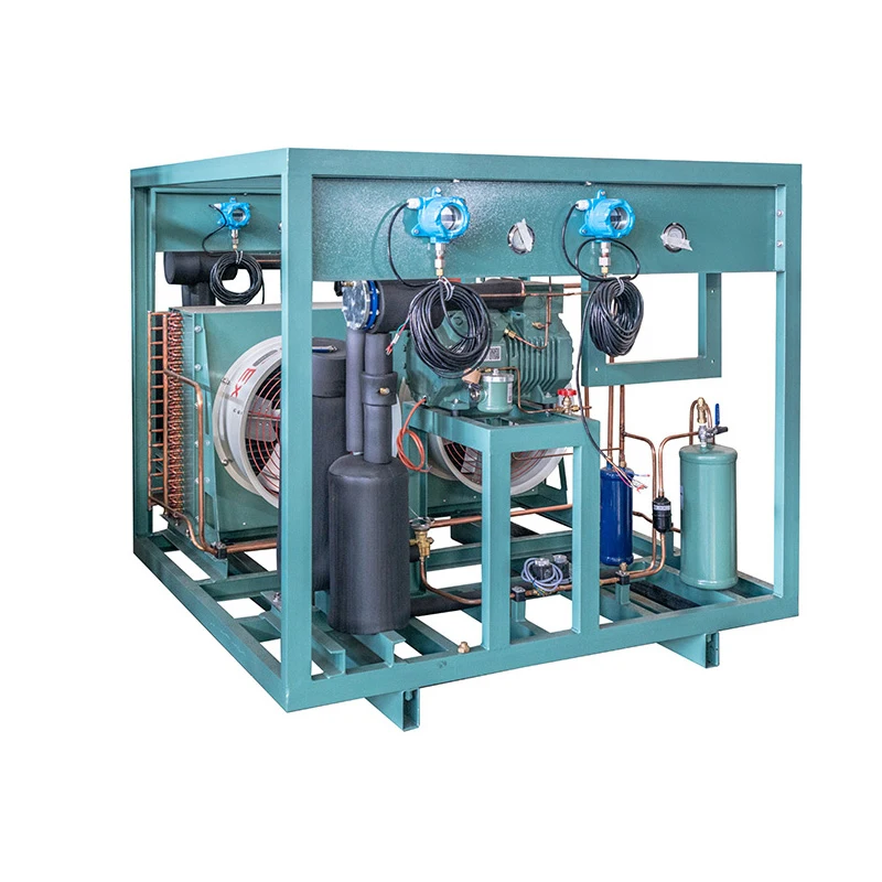 Condensing Unit  Freezer Semi-Hermetic Compressor Condensing Unit