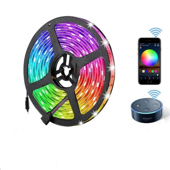 Многоцветная светодиодная лента Zigbee с управлением через приложение