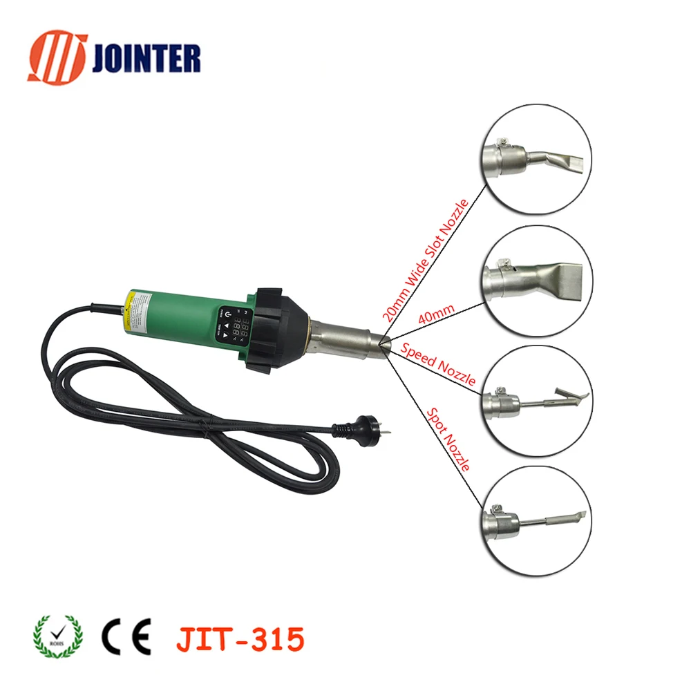 Vinyl PVC Heat Welding Tools for Repairing Flooring and Hot Forming