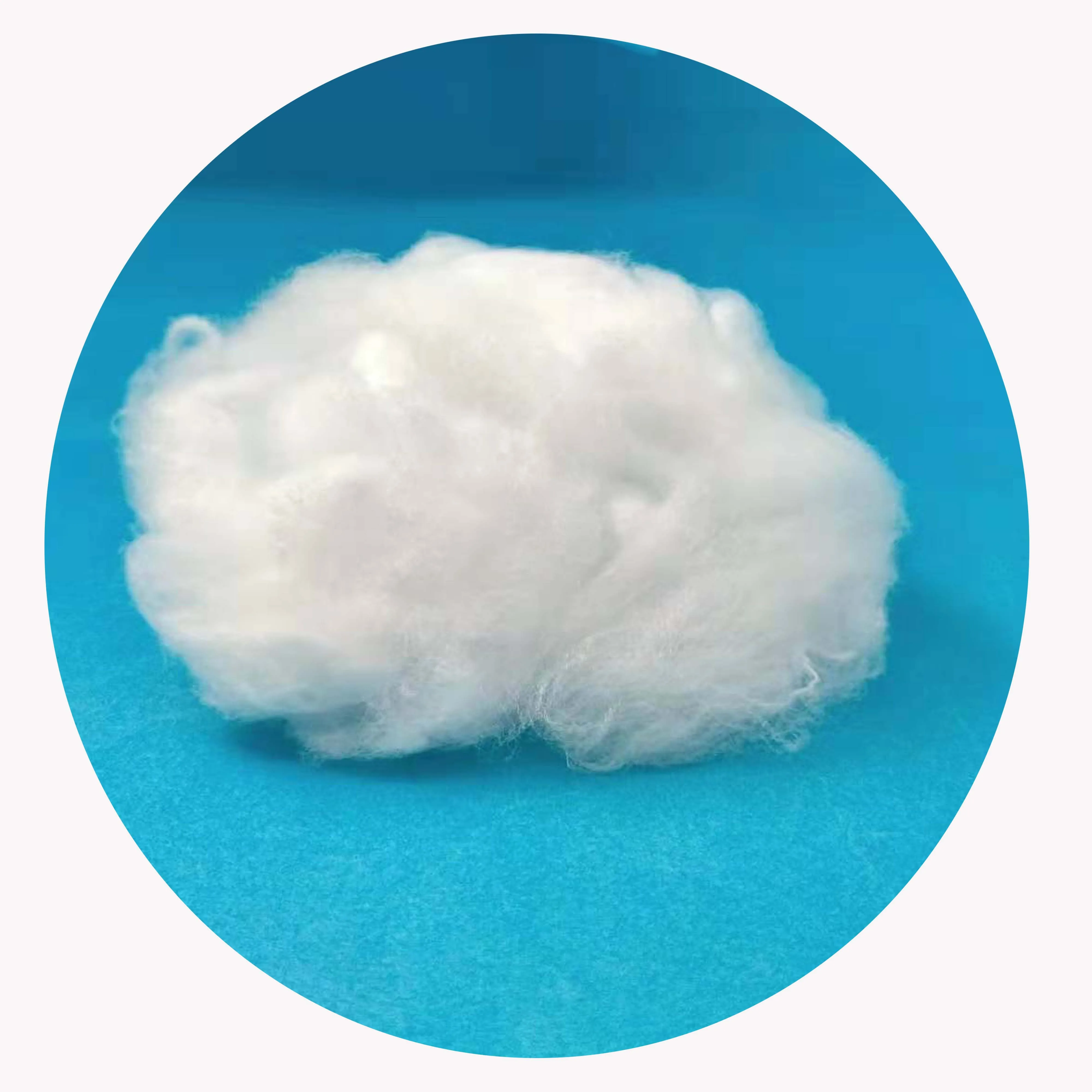 Sustainable Semi Dull Raw Nylon6 Staple fiber for