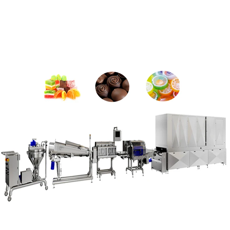 high-accuracy famous brand toffee-candy-production-line licorice candy production line