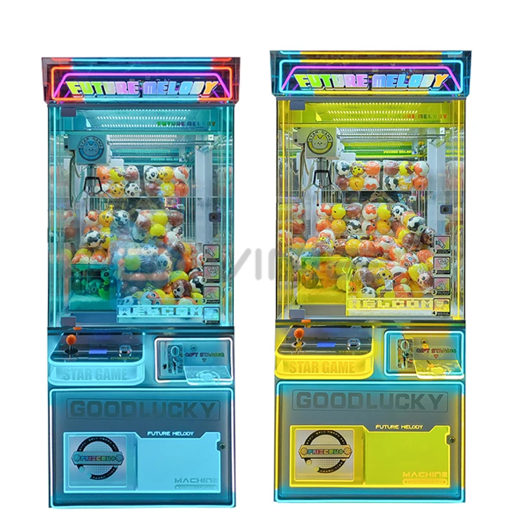 Shopping Mall Coin Operated Gift Toy Vending Machine Catch  Plush Toys Machine Crane Prize Claw Game Machine