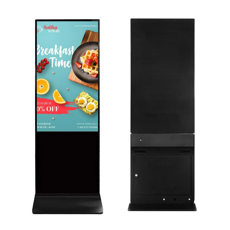 2023 Best Selling Advertising Device Floor Stand Kiosk Totem Led Advertising Screen Display Screen Lcd Advertising Lcd Displayer