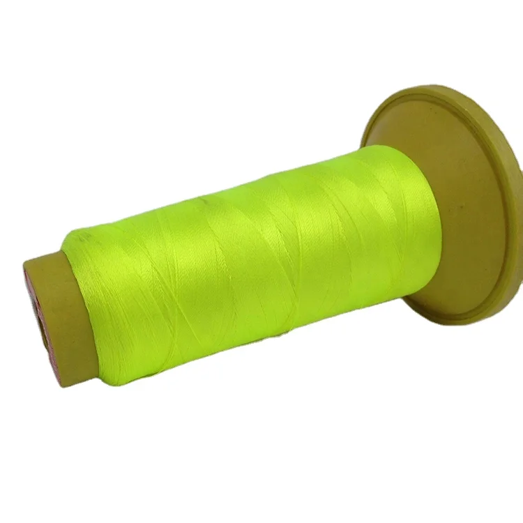 Eco-Friendly 120d/2 polyester reflective embroidery thread for sewing