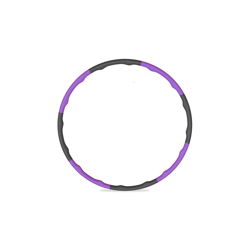
Hot Sale Soft Fitness Sport Hoop Removable Plastic Hula Gym Hoop 