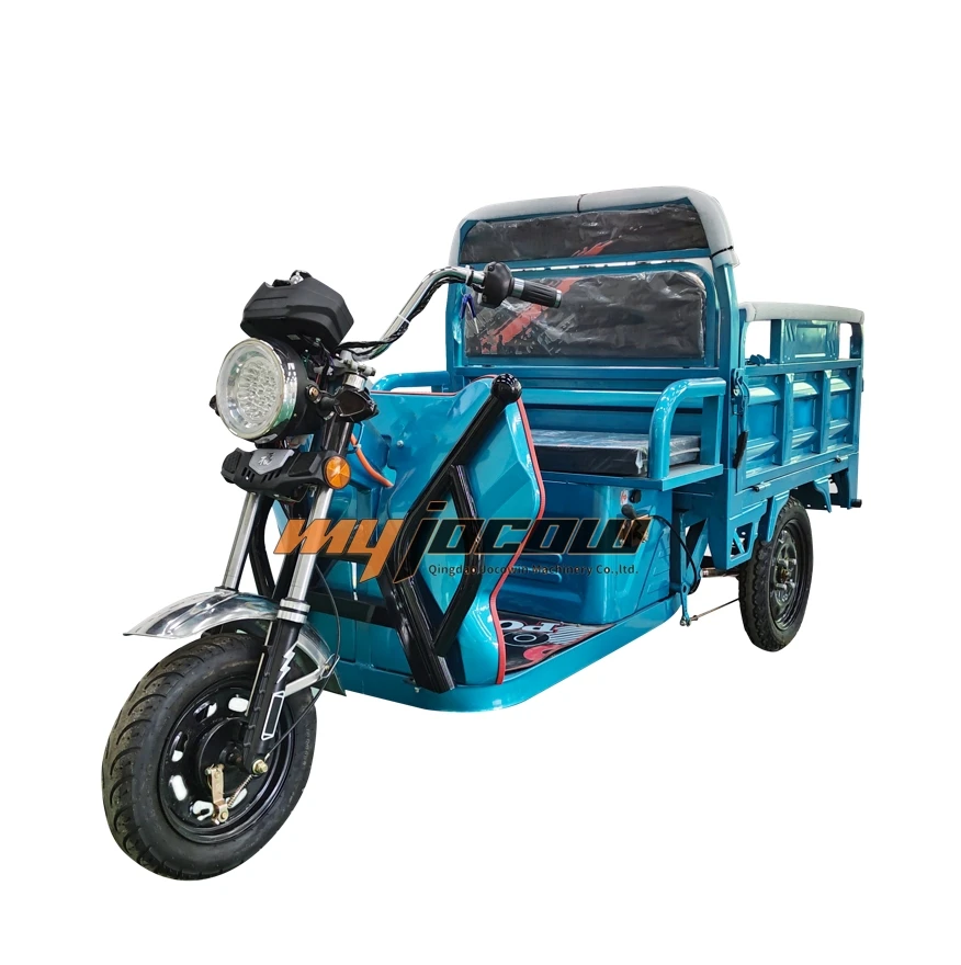 2024 hot selling cab electric tricycle 60V 3 wheel adult tricycles for cargo