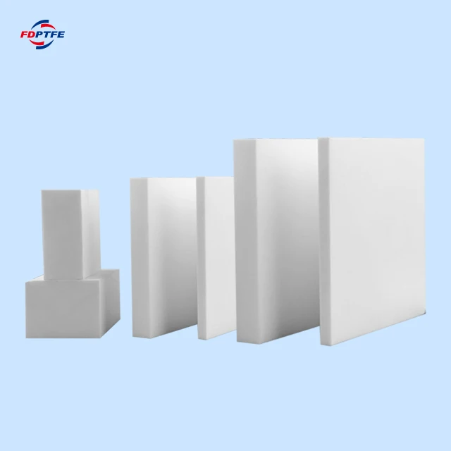 FUDA factory price 10mm ptfe plastic raw material virgin recycle sheet
