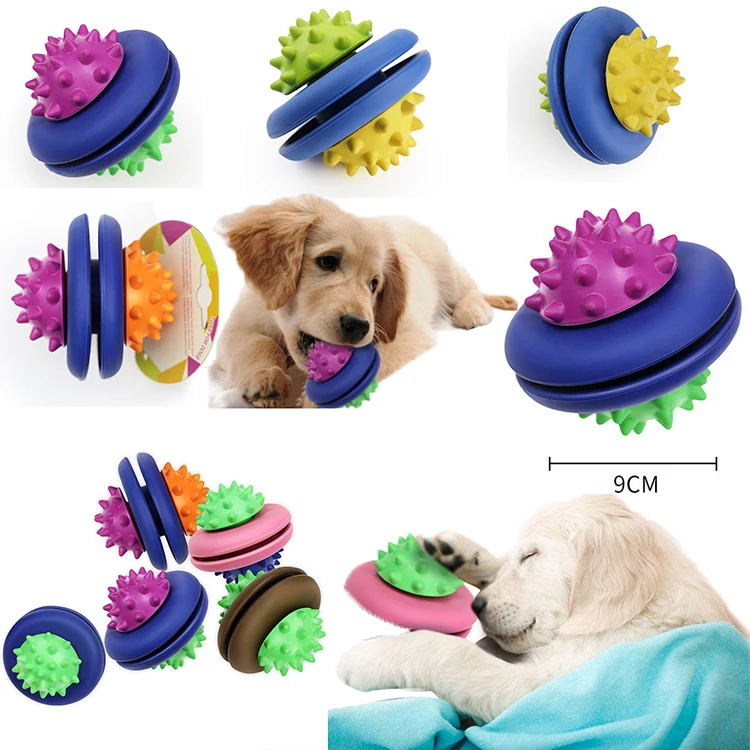 New juguetes para perros pets indestructable balls puzzle rubber treat squeaky interactive chew dog toys for aggressive chewers