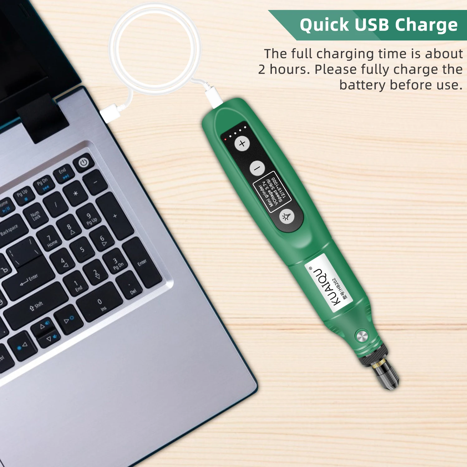 HB202 Variable Speed Mini Drill Rotary Electric Tool for Milling Accessories Adjustable Engraving Pen