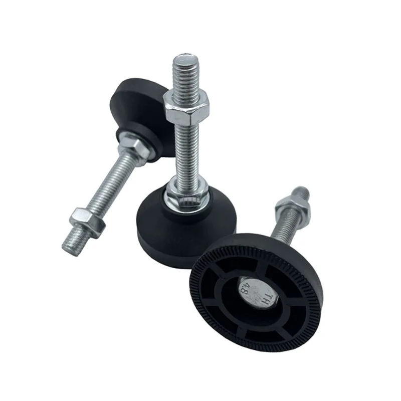 Table adjustable metal leveling feet