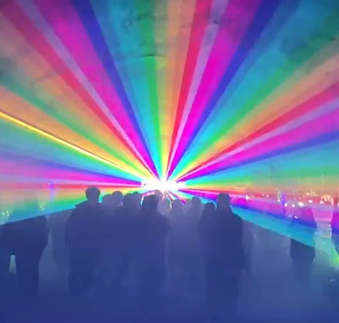 Новое поступление 10 Вт RGB анимационный лазер 40K лазерный проектор для DJ диско сценический свет DMX512 ILDA управление программное обеспечение ISHOW