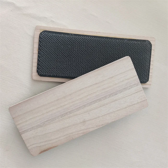 customized logo wood Drawing Mat Hair Holder For Wig Making use Drawing Card with curved needle