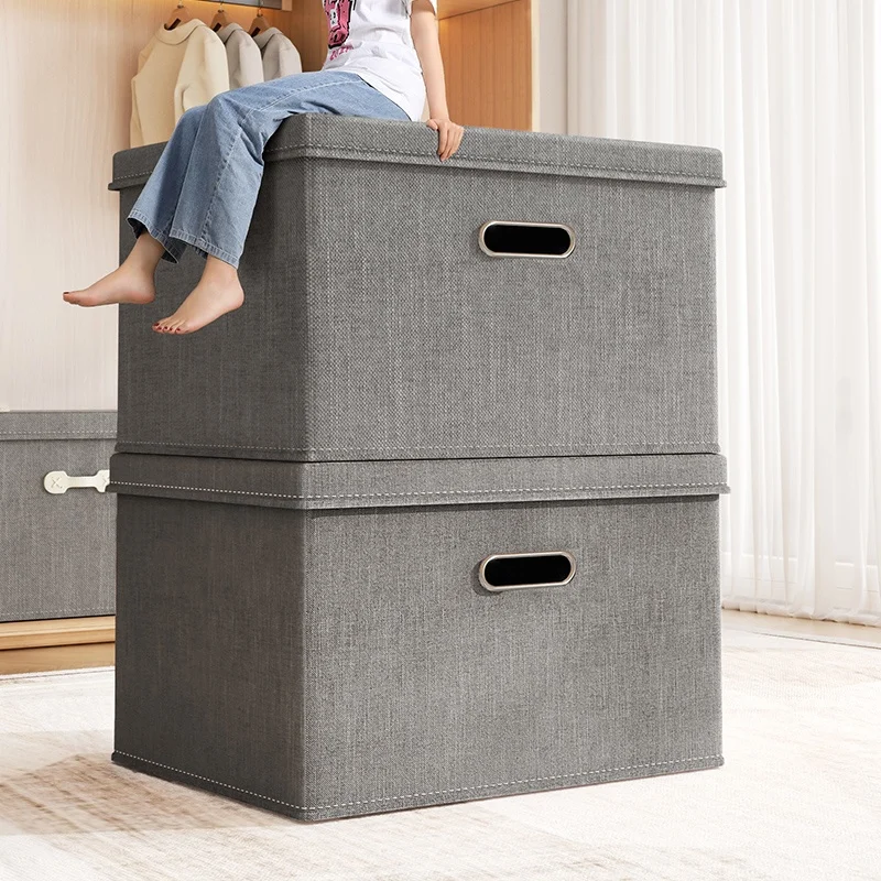 Hot Selling File Document Box Foldable Storage Boxes Wardrobe Storage Basket Storage Baskets Box Foldable Organization