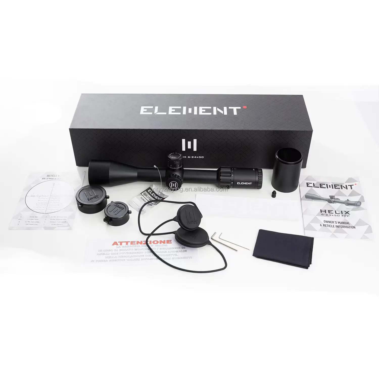 2024 New Genuine element  6-24x50 FFP Optical Shockproof Alumination Alloy Spotting Scope For Hunting