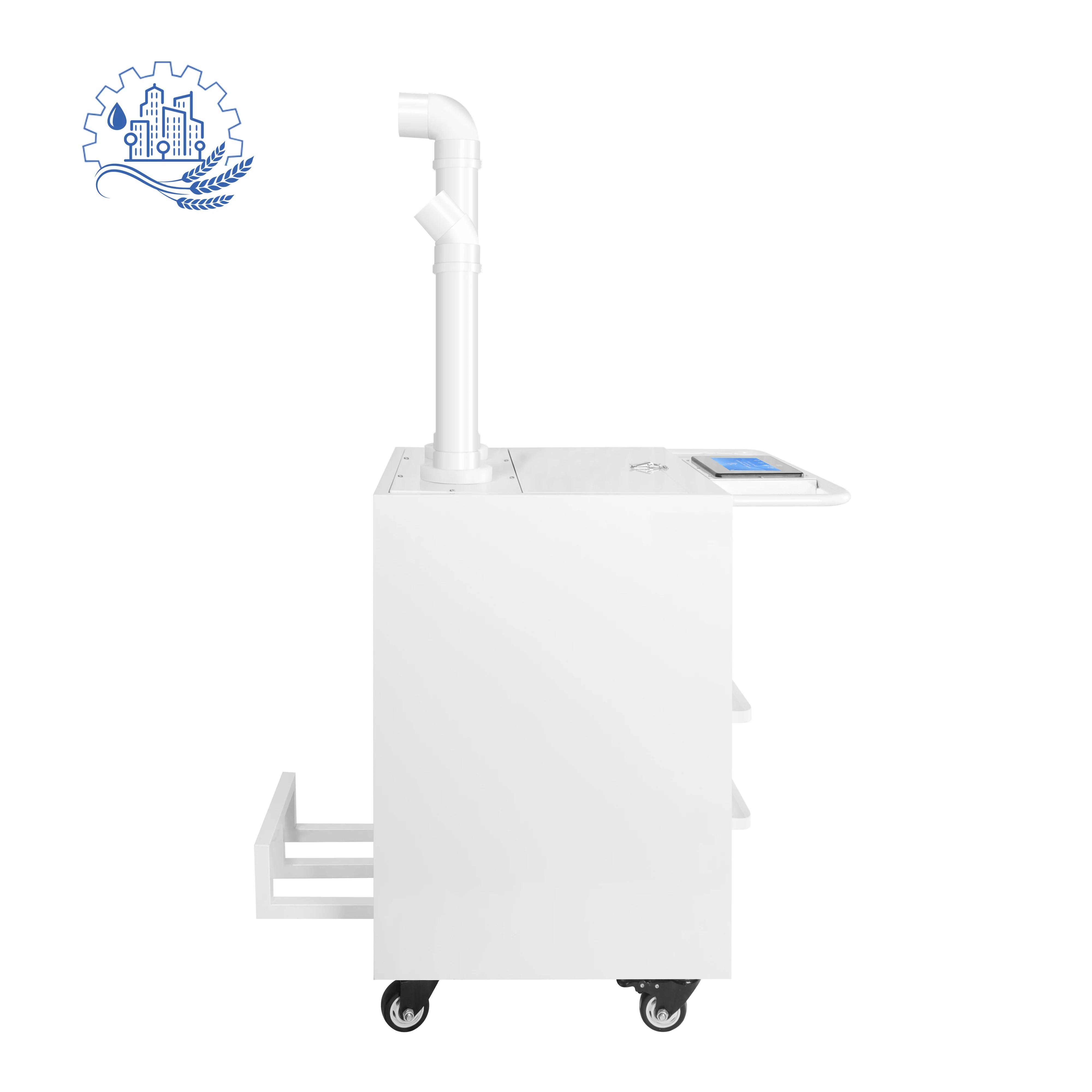 Auto disinfection system large capacity 8L/H commercial humidifier indoor industrial ultrasonic fogger portable