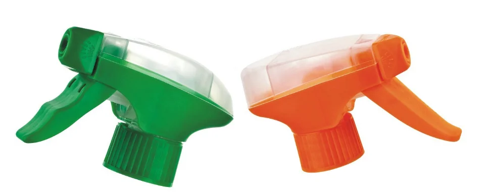 Ningbo factory trigger spray 24 410 high output trigger sprayer head with various color