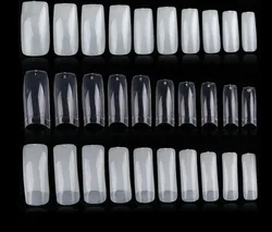 2019 Newest Design 100pcs  Nail Art Half False Tips