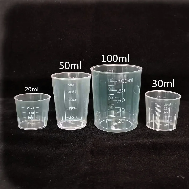 PP plastic medicine cups the scale measuring cup Laboratory Tool 20ml