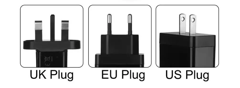 Factory wholesale QC3.0 Fast Charging USB travelling Charger 4 Ports EU UK US Plug wall USB Charger