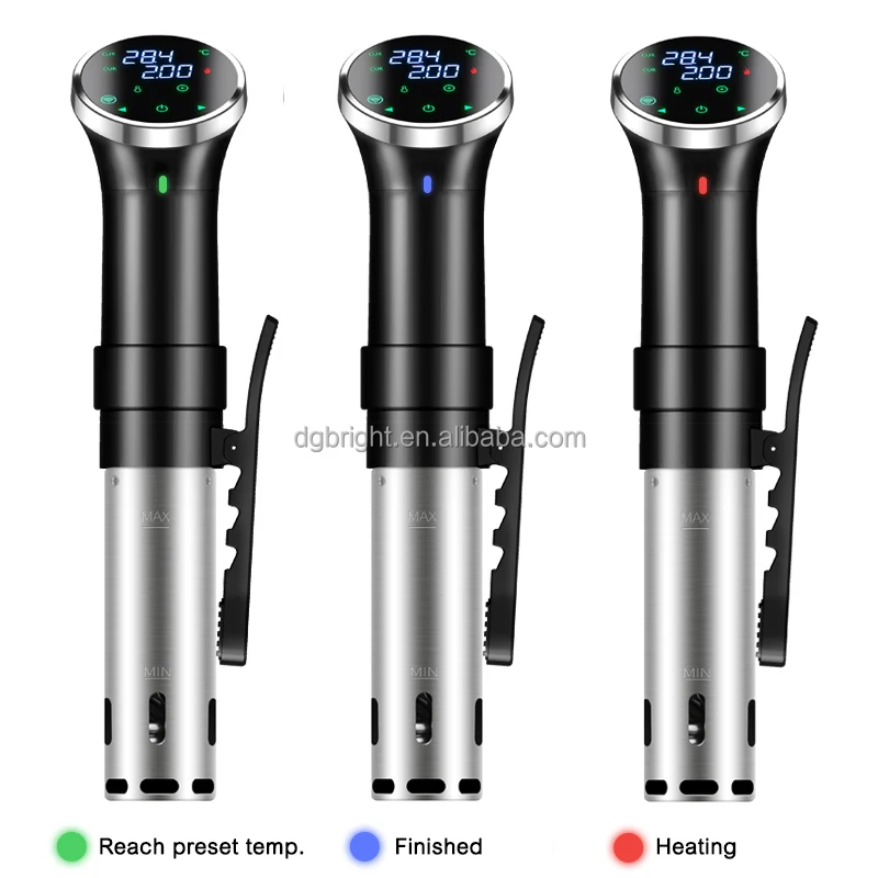 Sous Vide Cooker for sous vide from frozen of turkey pork tenderloin and ahi tuna