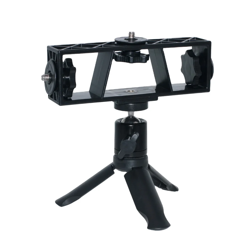 SLAMOE Manufacturer Direct sale Multiple Machine Tripod For UNC1/4 Screw Smartphone Phone Ring Light Clip Accessories