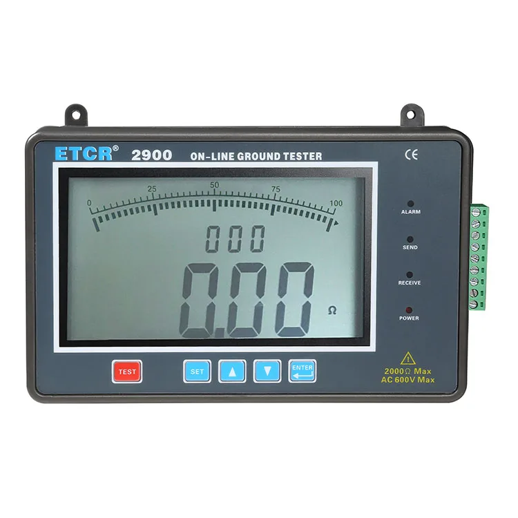 ETCR2900 High precision  Earth Loop Ground Tester Meter with LCD screen
