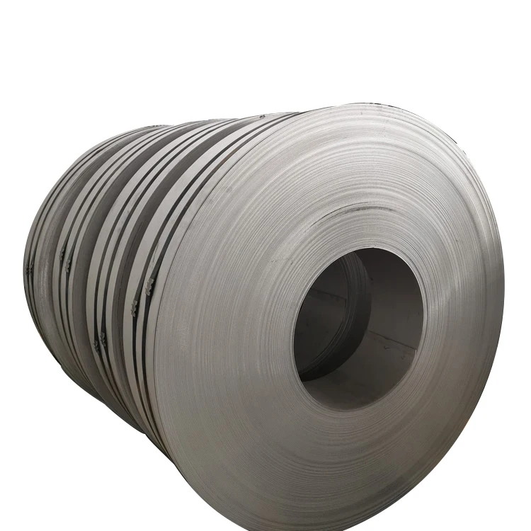 S304 Slit stainless steel Deburred banding 12 mm Wide x 0.50 mm thick x 20 Kg Coils per