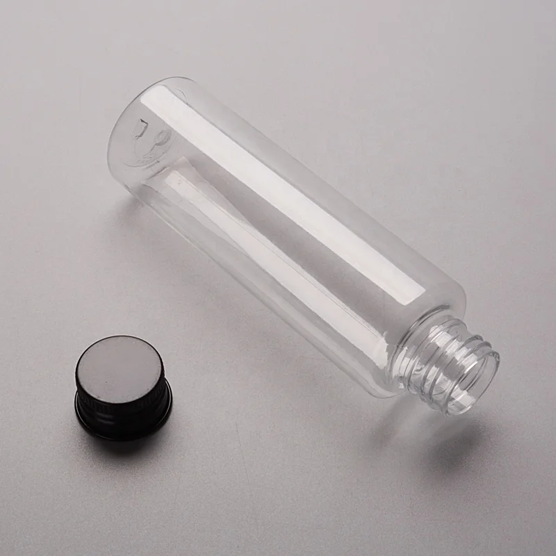 3 oz 120 ml 125 ml Flat Shoulder Facial Care Facial Cleanser Skin Care PET Toner Bottle Packaging with Screw Cap Pump Mist Spray
