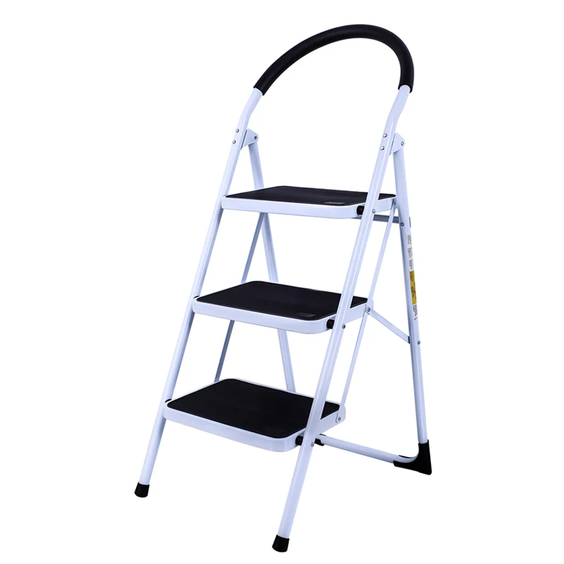 Ladder Foldable Cotterman House Use Purpose Steel Step Ladder metal portable stairs Folding Ladder For Household