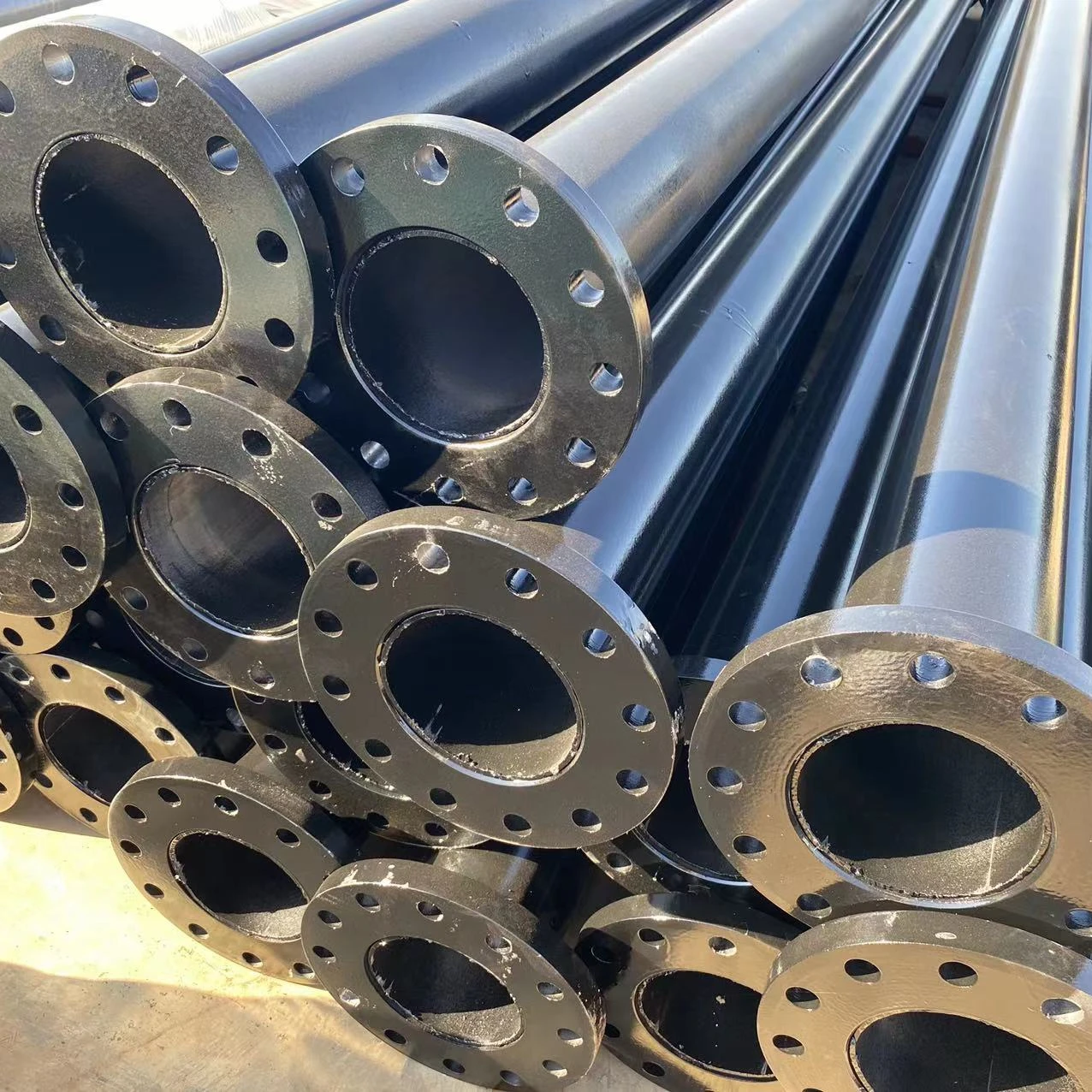 Bunker Brother hse  ANSI DIN Class 150 ASME B16.5 Forged Galvanized Carbon Steel Pipe Weld Neck Flange steel pipepipe