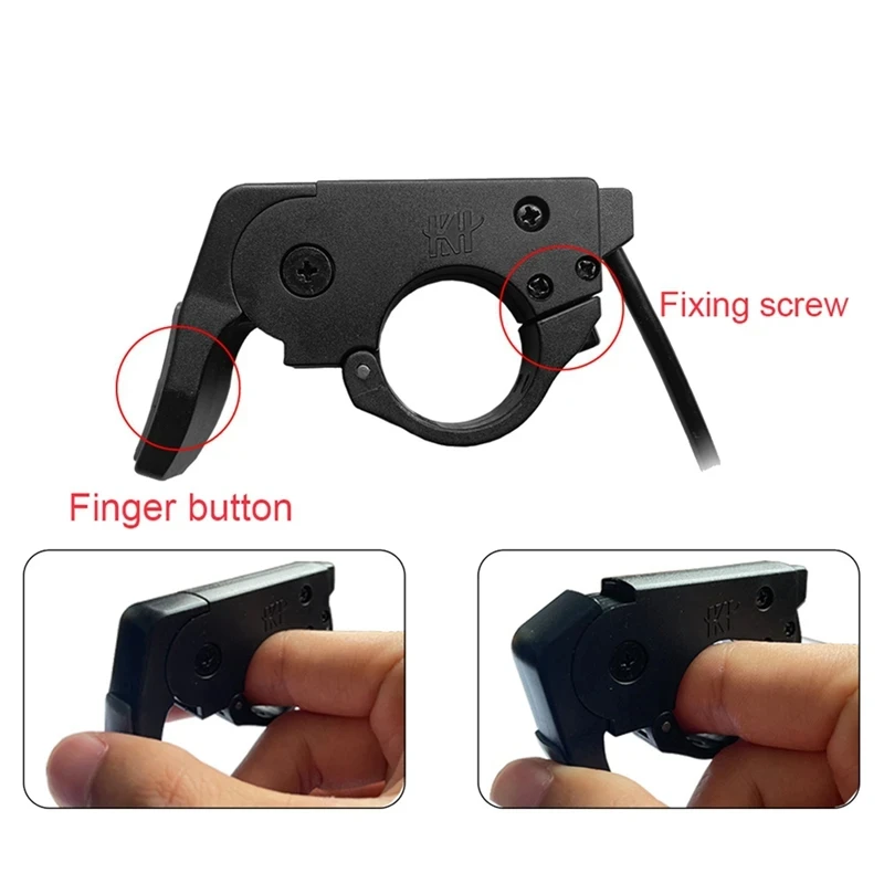 TT-009 Quick Thumb Throttle 12V-72V WP Waterproof Female Electric Ebike Thumb Throttle for Bafang BBS01 BBS02 BBSHD Mid Motor