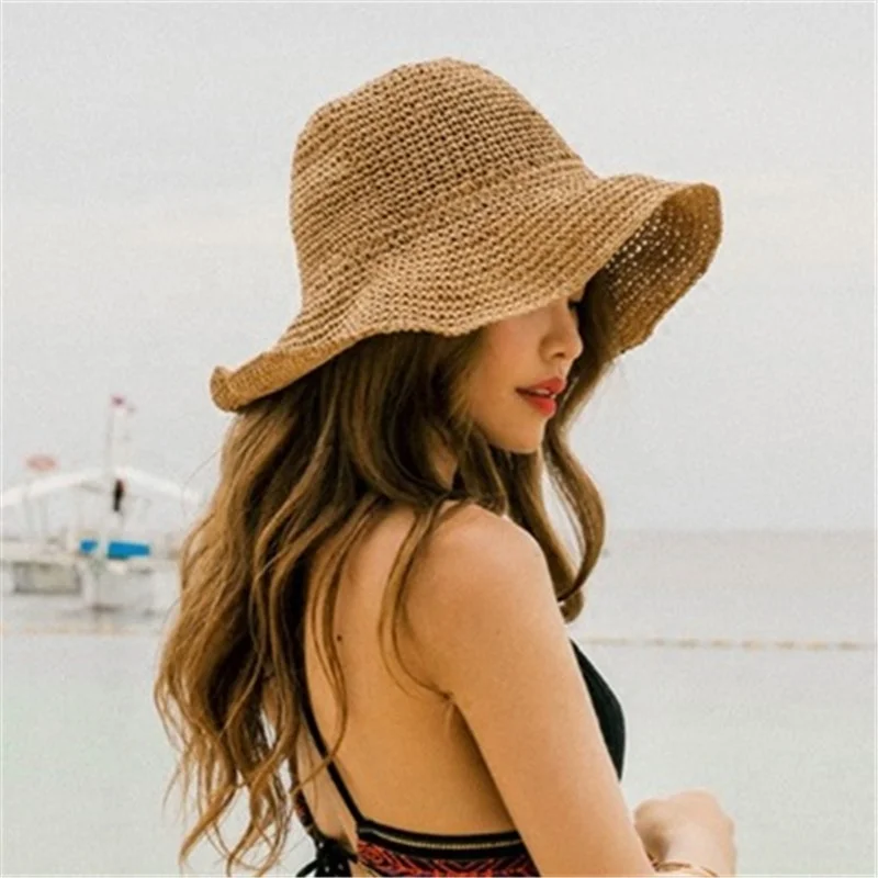 B13987A factory wholesale summer women sun straw hats