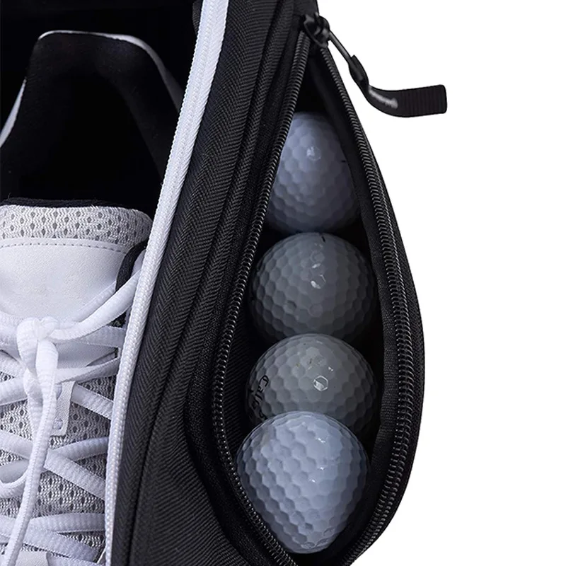 Custom Oxford Portable Shoe Bags for Travel Storage Outdoor Casual Sports Shoebags for Cycling Golf Ball Pouch Golf Shoe Bags