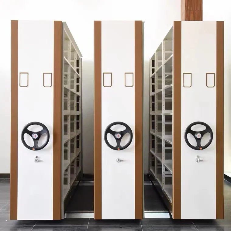 Xingyuan File Compactor Steel Mobile Compactor Storage System Customized High Density Mobile Archive Shelving