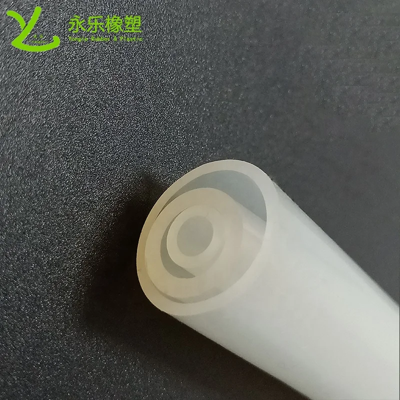 High transparent non-toxic good flexible silicone rubber tubing for medical equipment