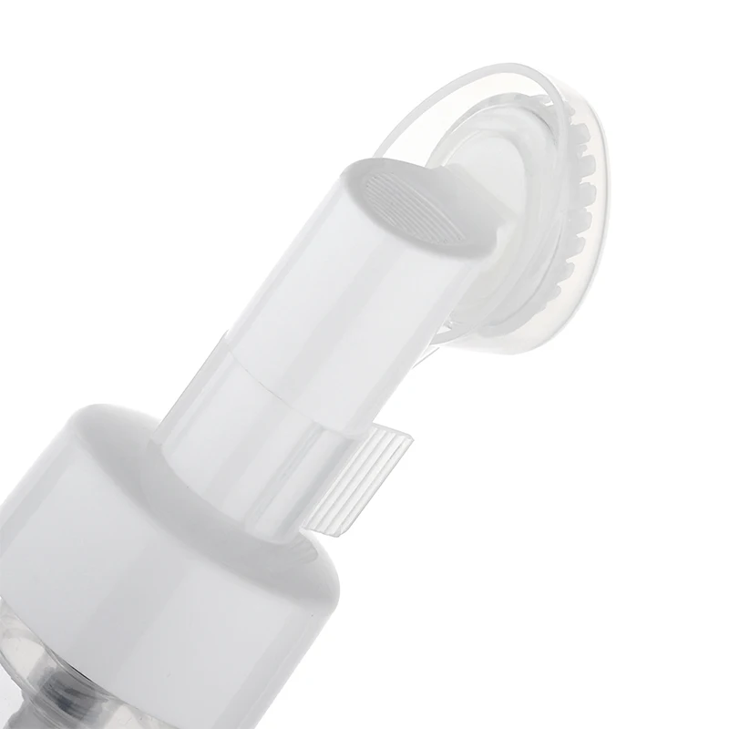 100ml 150ml 200ml 250ml plastic pet empty foam soap wash pump bottle with silicone brush