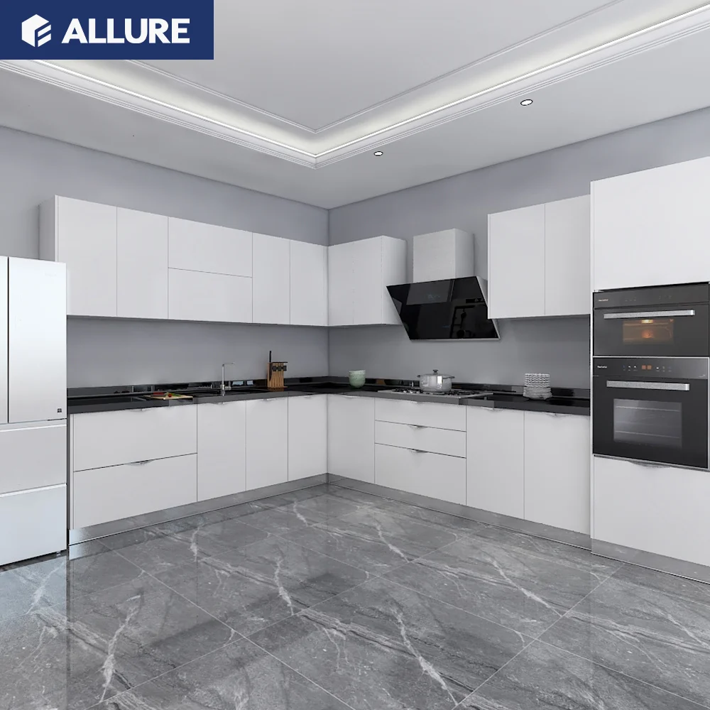 Modern Design Handles Kitchen Cabinet Hardware Furniture Knobs Lacquer Luxury Kitchen Cabinets Complete Sets