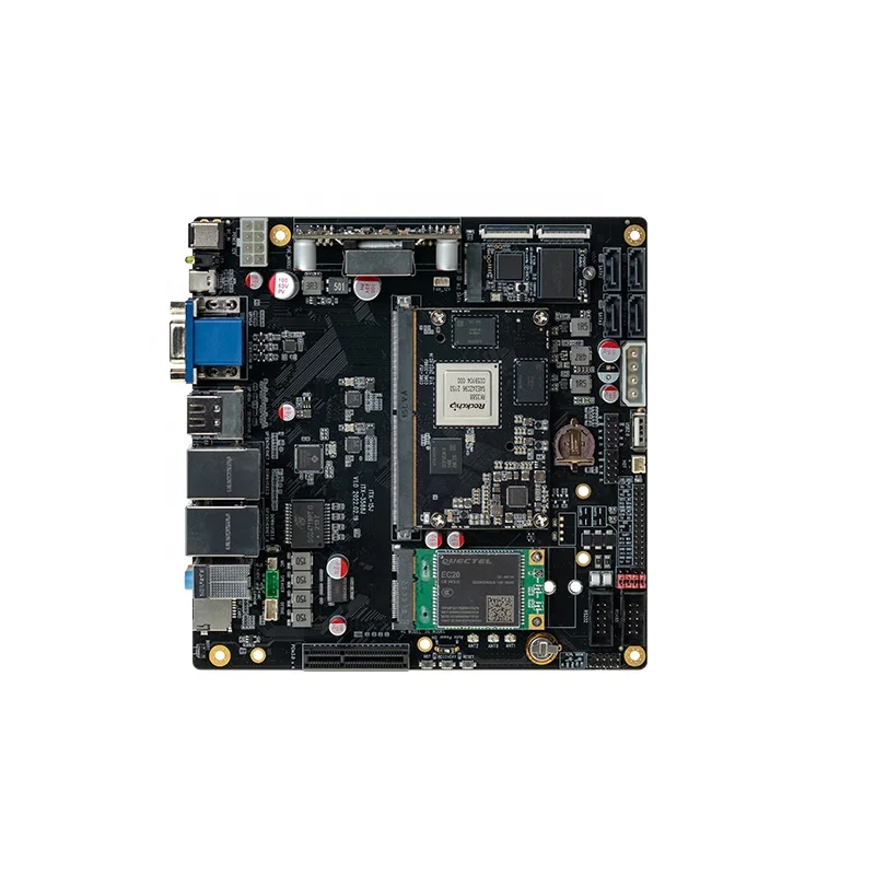 ITX-RK3588-J RK3588 Octa Core Open Source ai npu 6.0tops android 12.0 linux RK3588 motherboard evb rk3588 development board