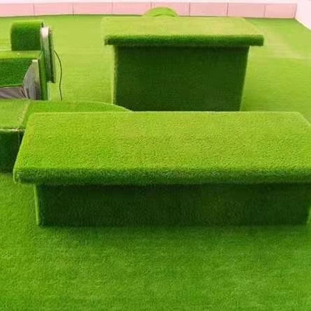 Fire resistant durable material artificial grass playground synthetic grass