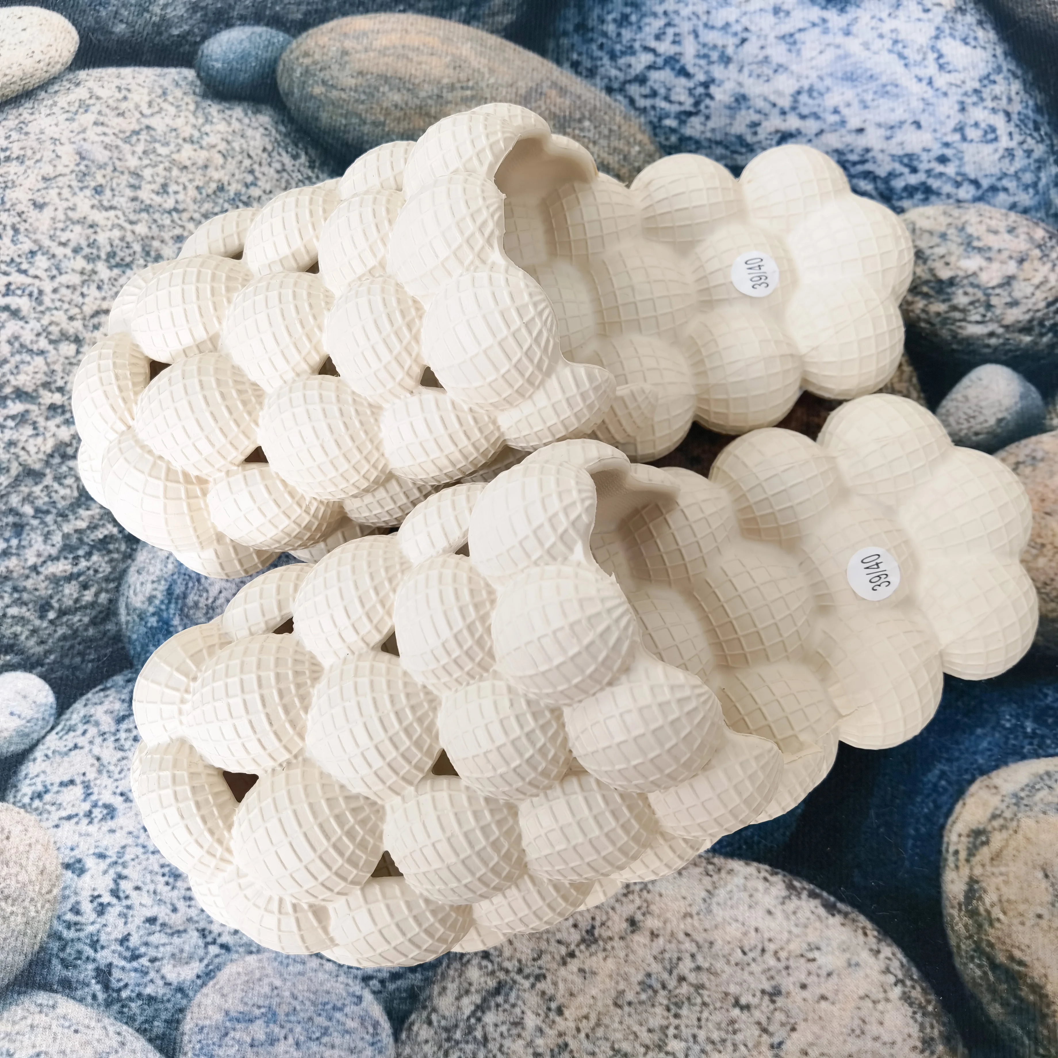 2022 Eva Women Bubble Slipper Ladies Characteristic Bubbles Casual Outdoor Woman Slippers Bubble Slides