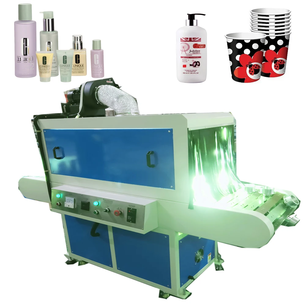 UV tunnel dryer for bottle LED UV tunnel dryer for plastic bottle UV curing machine for glass bottle jar
